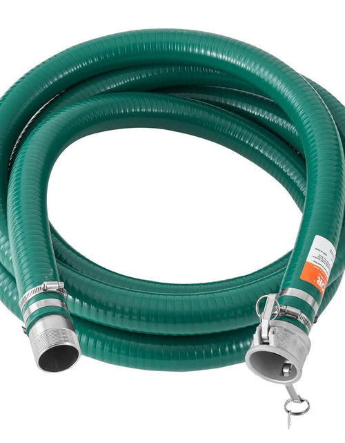 Load image into Gallery viewer, Suction Hose 2 in x 20 ft Green High Quality Hose Complete Fittings
