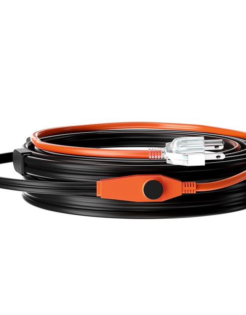 Load image into Gallery viewer, Pipe Heating Cable 30FT 7W/FT Heat Tape for Pipes with Built-in Thermostat
