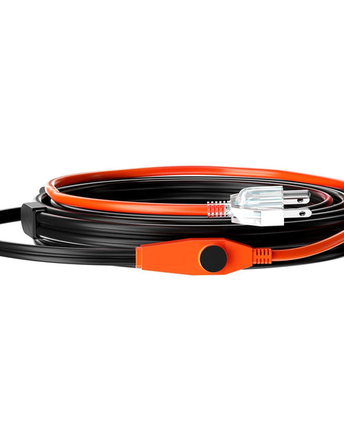 Load image into Gallery viewer, Pipe Heating Cable 18FT 7W/FT Heat Tape for Pipes with Built-in Thermostat
