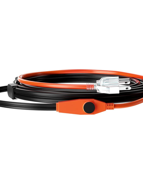 Load image into Gallery viewer, Pipe Heating Cable 3FT 7W/FT Heat Tape for Pipes with Built-in Thermostat

