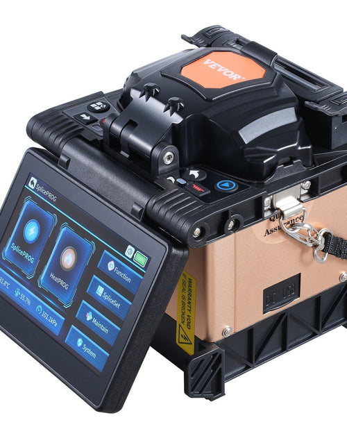 Load image into Gallery viewer, Fiber Fusion Splicer 4 Motors Clad Alignment with 6s Splicing 13s Heating
