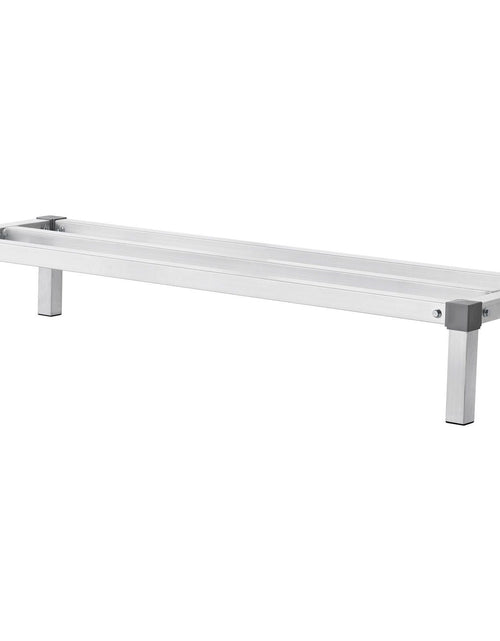 Load image into Gallery viewer, Newly Upgraded!Aluminum Dunnage Rack Stationary Dunnage Rack 48' x 14' x 8' Storage Rack
