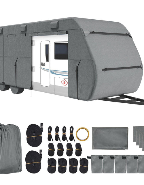 Load image into Gallery viewer, Trailer Travel RV Cover 28-31 ft Class A Camper Cover 300D Oxford Fabric
