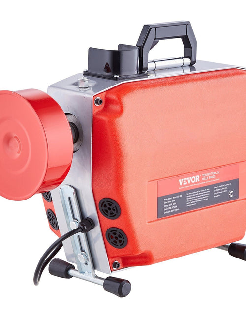 Load image into Gallery viewer, Drain Cleaner Machine 120FT x 7/8" 420W Sewer Snake Auger Manual Feed
