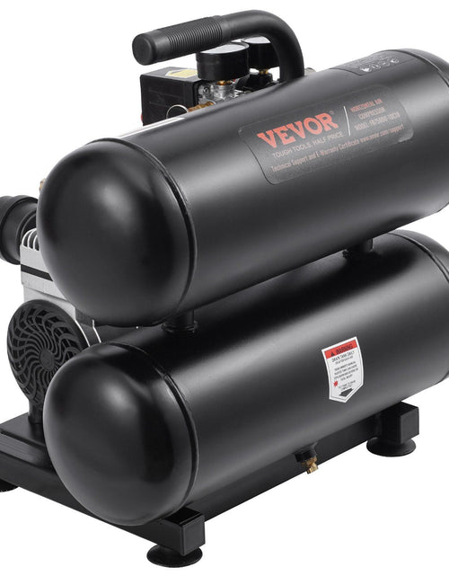 Load image into Gallery viewer, Air Compressor Compact Portable Oil Free Compressor 4.6 Gallon 90 PSI
