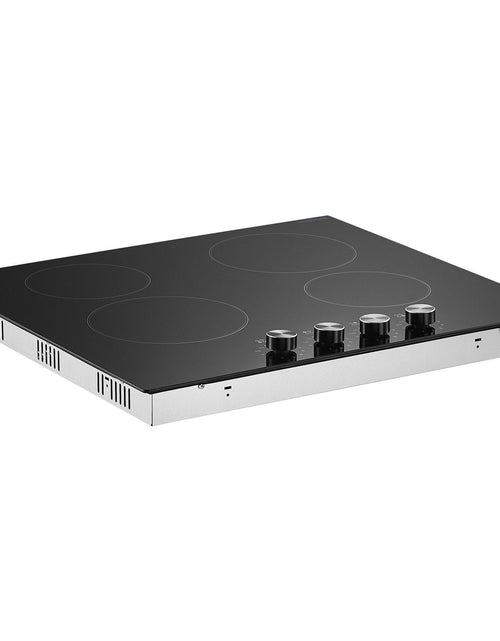Load image into Gallery viewer, Built-in Electric Cooktop Radiant Ceramic Cooktop 4 Burners 23.2x20.5 inch
