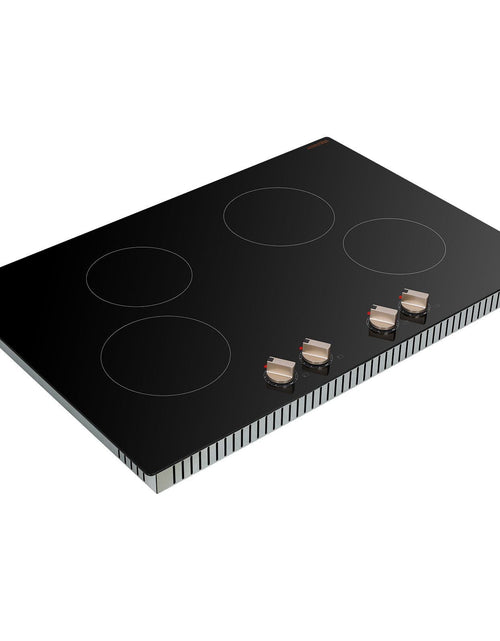 Load image into Gallery viewer, 6600W 4 Burner Induction Cooktop Electric Countertop Burner Knob Control
