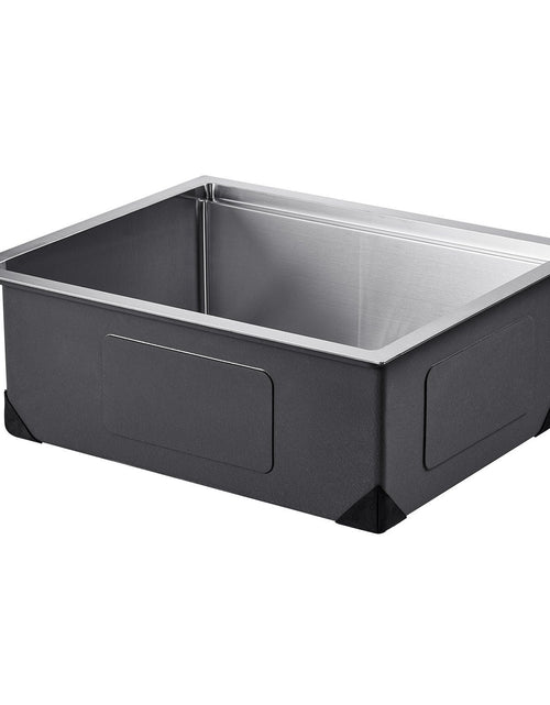 Load image into Gallery viewer, 23" Kitchen Sink Undermount Single Bowl Drop-In Basin Stainless Steel Bar
