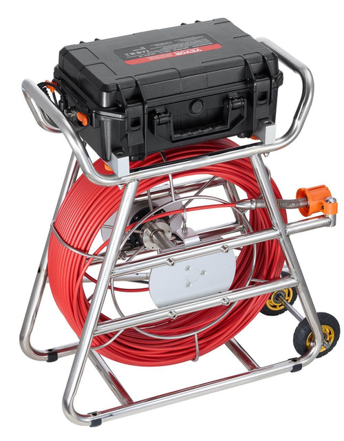 Load image into Gallery viewer, Sewer Camera 328 ft/100m Self-Leveling Drain Camera with 10.1" Touchscreen
