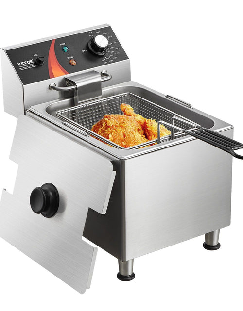 Load image into Gallery viewer, Commercial Electric Deep Fryer Countertop Deep Fryer 1750W 12Qt / 11.5L
