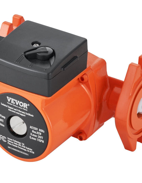Load image into Gallery viewer, UPS15-58FC Hot Water Circulation Pump 110V 82W 17 GPM Recirculating Pump
