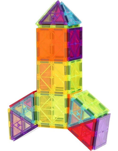 Load image into Gallery viewer, Magnetic Tiles Magnetic Building Toy 180 PCS Magnet Blocks for Kids 3D Set
