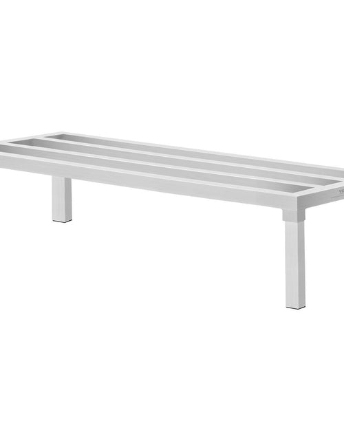 Load image into Gallery viewer, Newly Upgraded!Aluminum Dunnage Rack Stationary Dunnage Rack 48' x 20' x 12' Storage Rack
