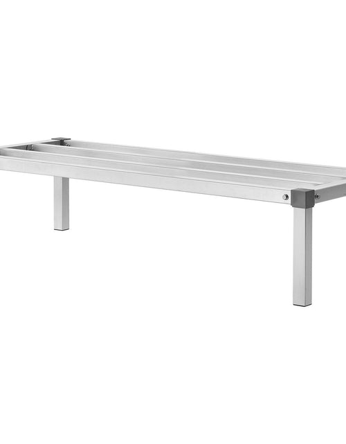 Load image into Gallery viewer, Newly Upgraded!Aluminum Dunnage Rack Stationary Dunnage Rack 48' x 20' x 12' Storage Rack
