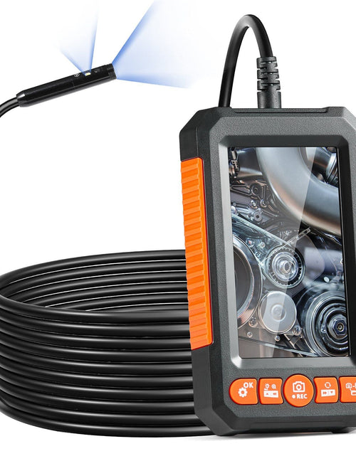 Load image into Gallery viewer, Endoscope Camera with Lights Dual Lens Borescope 16.4FT Cable 4.3" Screen
