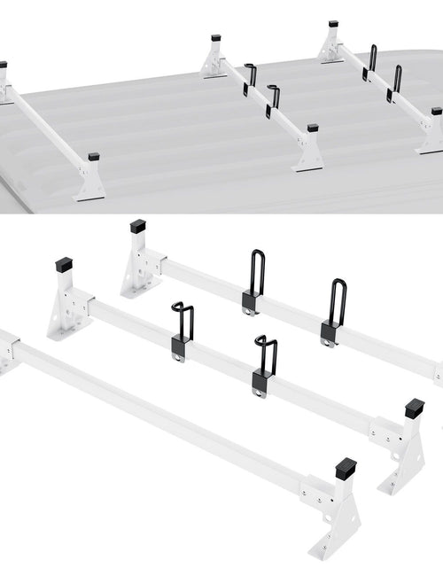 Load image into Gallery viewer, Trailer Ladder Rack Van Roof Rack for Ford Transit 150, 250, 350, 2015-2022
