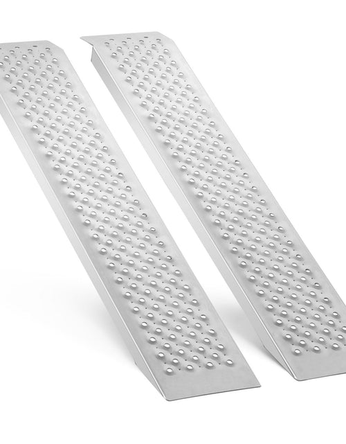 Load image into Gallery viewer, 47.2" x 8.5" Aluminum Ramps 880 LBS Capacity Loading Ramps 2PCS
