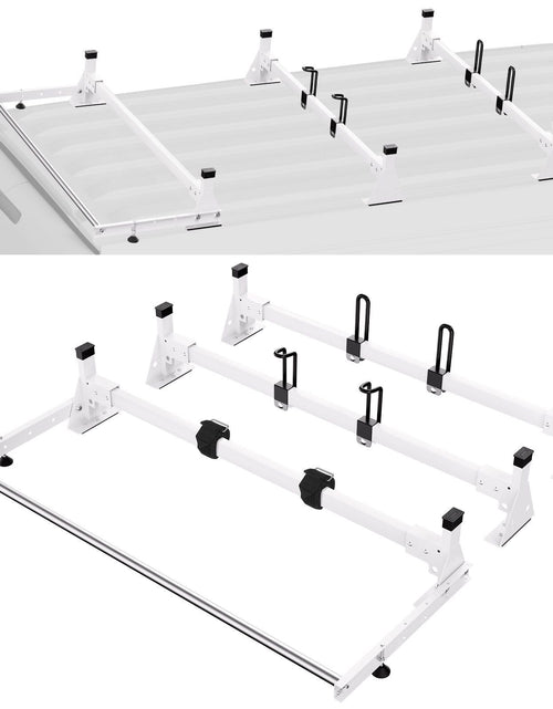 Load image into Gallery viewer, Trailer Ladder Rack Van Roof Ladder Rack for Ford Transit Custom 2013-2024
