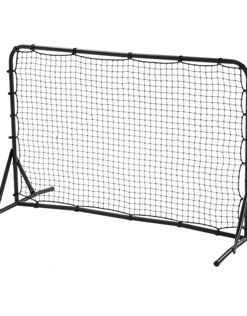 Load image into Gallery viewer, 6x4FT Soccer Rebound Trainer Soccer Training Equipment Double-Sided Net
