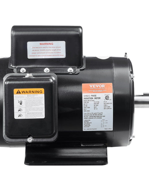 Load image into Gallery viewer, 7.5HP Air Compressor Electric Motor 230V 31.6A 3450RPM 184T Frame CW/CCW Rotate
