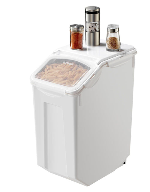Load image into Gallery viewer, 4.5Gal/20L Large Ingredient Storage Container Airtight Kitchen Flour Bin
