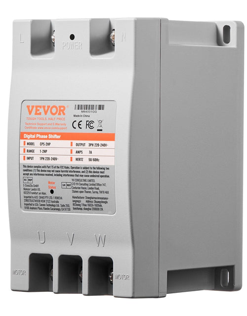 Load image into Gallery viewer, 3 Phase Converter 2HP 7A 220V Single to 3 Phase 220V-240V Input/Output
