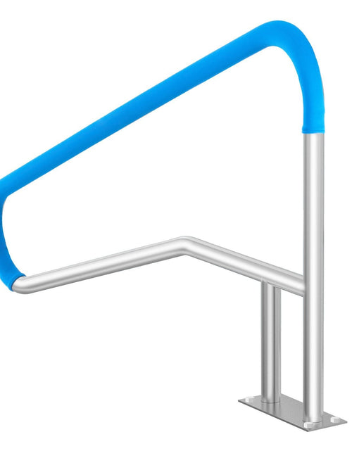 Load image into Gallery viewer, Pool Handrail 55 x 32 inch Stainless Steel with Base Plate for Spas
