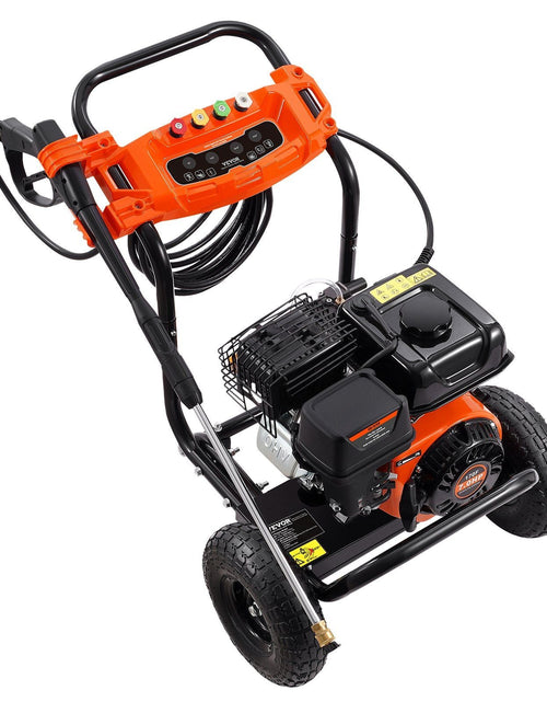 Load image into Gallery viewer, Gas Pressure Washer 3500 PSI 2.6 GPM with 5 Nozzle Set for Cars Fences
