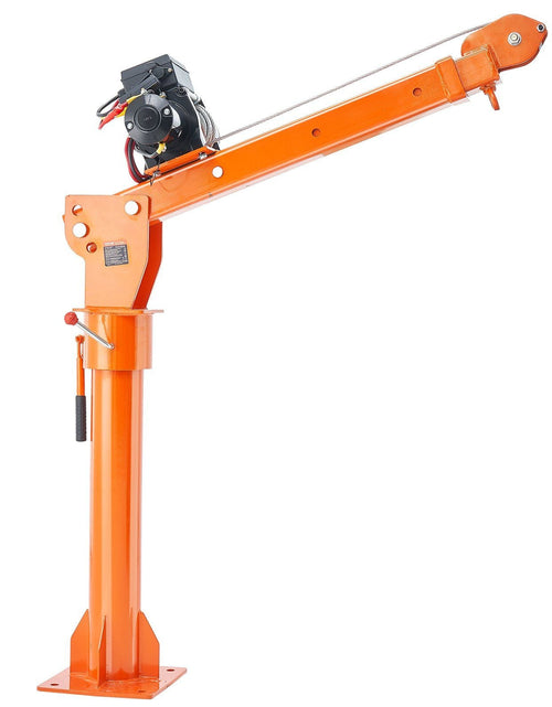 Load image into Gallery viewer, Electric Pickup Truck Crane Hoist Crane 2200 lbs 360° Swivel Hoist Lift
