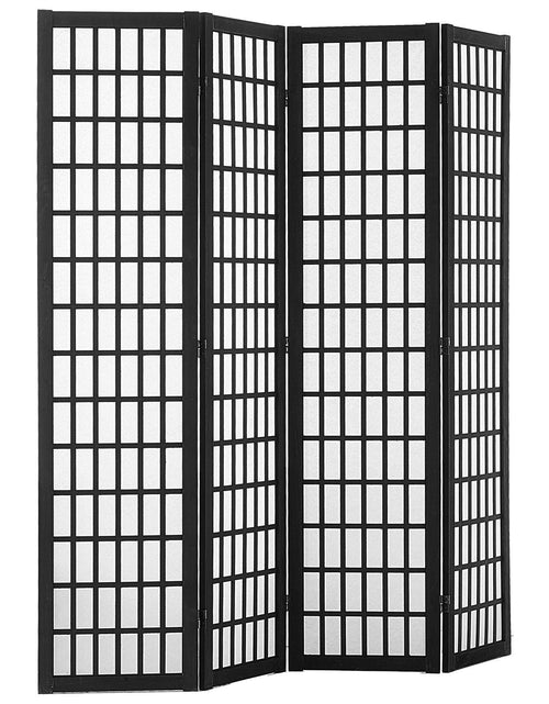 Load image into Gallery viewer, Room Divider, 4 Panel Japanese Room Divider, Wood Folding Privacy Screen Indoor, Japanese Partition Dividers Portable Decoration Screens, for Room Separation Home Office Restaurant &amp; Bedroom
