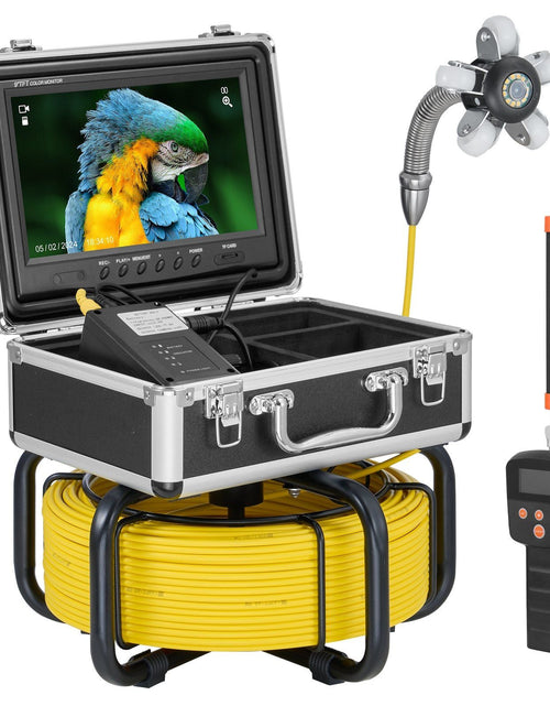 Load image into Gallery viewer, Sewer Camera 98 ft/30 m Self-Leveling Drain Duct Camera with 512Hz Locator
