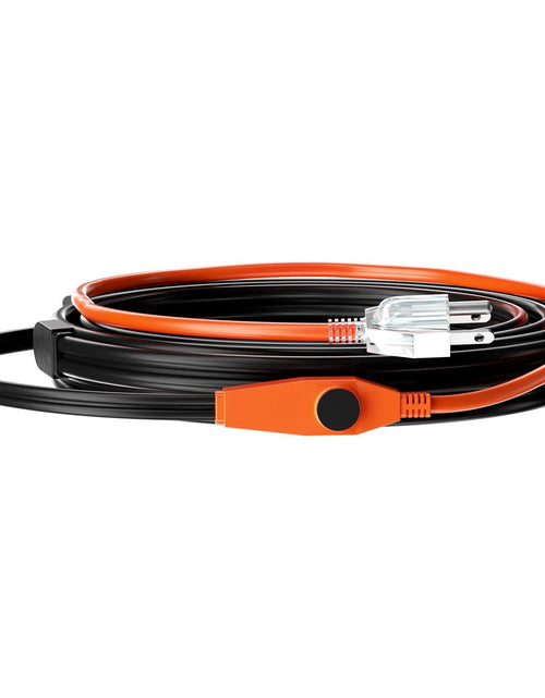Load image into Gallery viewer, Pipe Heating Cable 12FT 7W/FT Heat Tape for Pipes with Built-in Thermostat
