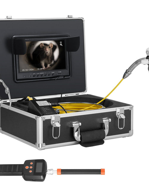 Load image into Gallery viewer, Sewer Camera 165 ft Self-Leveling Duct Camera with 512Hz Locator 36X Zoom
