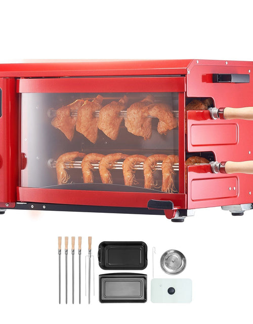Load image into Gallery viewer, Stainless Steel Shawarma Grill Machine Electric Gyro Rotisserie Machine
