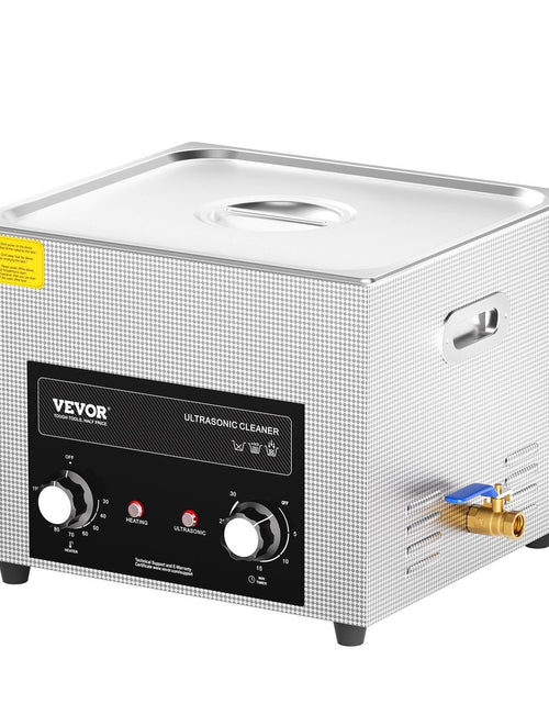 Load image into Gallery viewer, 15L Ultrasonic Cleaner with Heater Timer &amp; Basket Digital Sonic Machine
