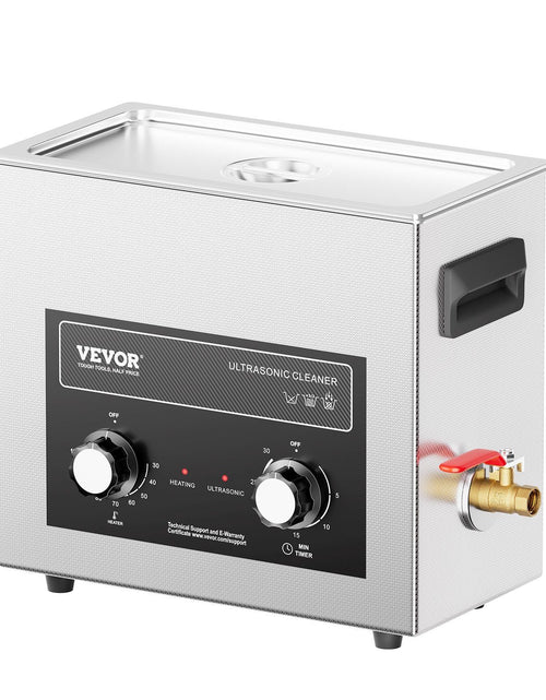 Load image into Gallery viewer, 6L Ultrasonic Cleaner with Heater Timer &amp; Basket, Professional Digital Sonic Cavitation Machine, 180W Cleaning Machine for Watch Instruments, Glasses, Coin, Metal Parts, Tool
