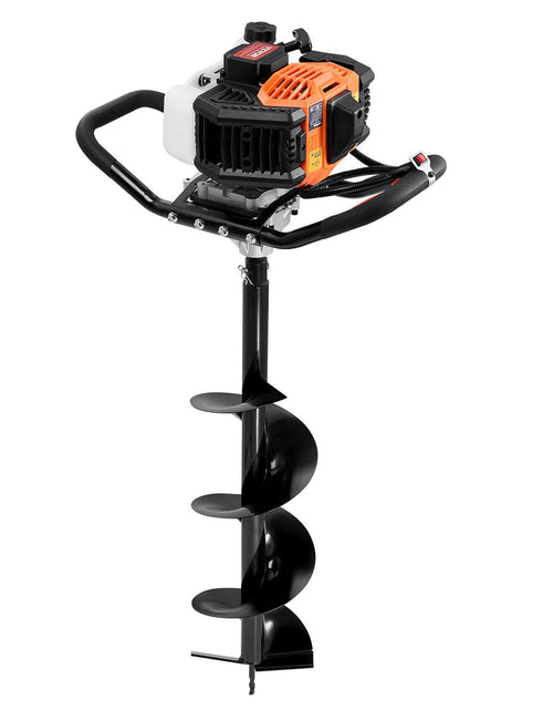 Load image into Gallery viewer, Gas Post Hole Digger 52CC 1450W with 8' Drill Bits &amp; 1 Extension Rod
