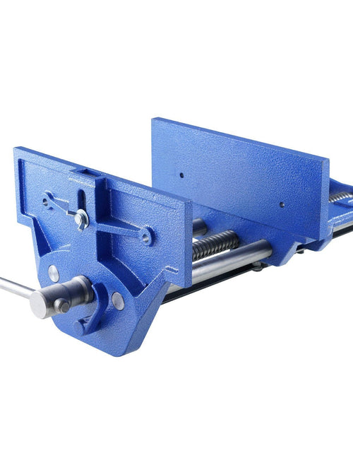 Load image into Gallery viewer, Woodworking Vise, 13 inch Woodworking Bench Vise, Heavy-duty Cast Iron Vice for Workbench 10.6" Jaw Width, with Quick Release Lever for Woodworking, Cutting, and Drilling
