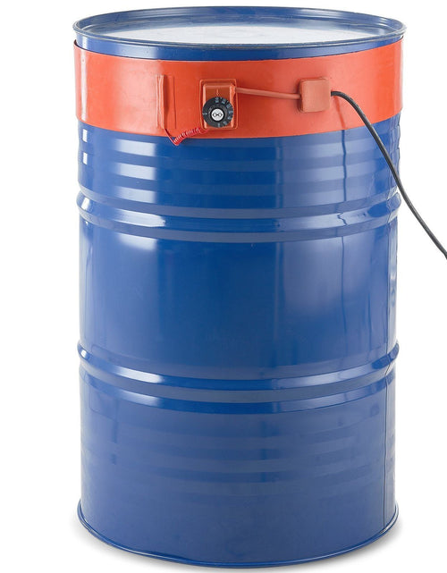 Load image into Gallery viewer, 55 Gallon Metal Drum Heater 1200 Watt 5 inch Width 86-302°F Adjustable
