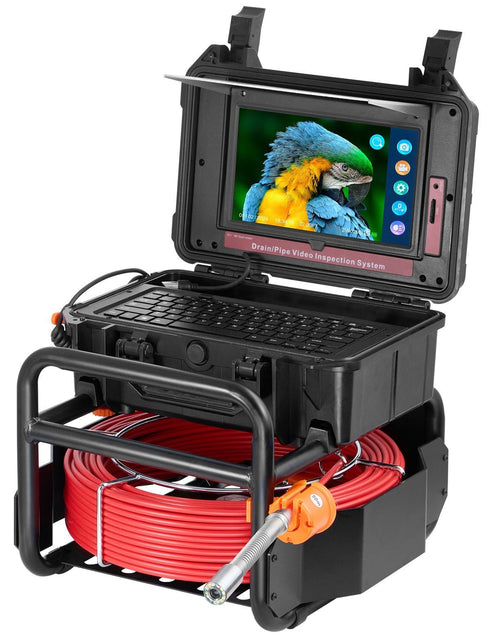 Load image into Gallery viewer, Sewer Camera 165 ft/50m Self-Leveling Drain Camera with 10.1" Touchscreen
