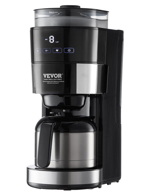 Load image into Gallery viewer, 8-Cup Coffee Maker Drip Coffee Machine with 3 Brew Strength Control
