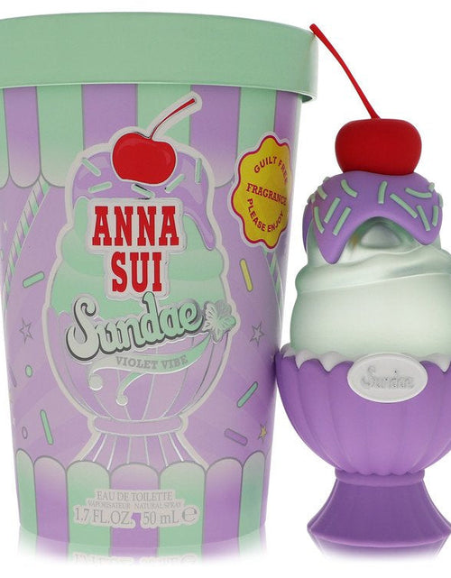 Load image into Gallery viewer, Anna Sui Sundae Violet Vibe by Anna Sui Eau De Toilette Spray
