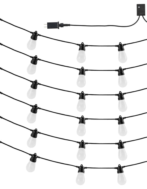 Load image into Gallery viewer, 100FT RGB Outdoor String Lights Waterproof Patio Lights with APP Control
