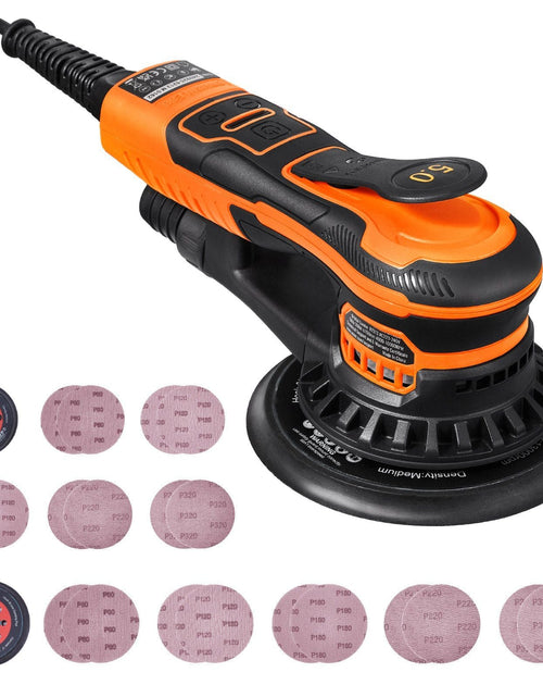 Load image into Gallery viewer, Random Orbital Sander 5" &amp; 6" Brushless Orbital Sander Sander 10000PRM 6 Speed
