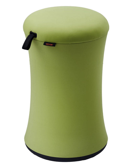 Load image into Gallery viewer, Wobble Chair, Height-Adjustable (19.3-25") Wobble Chair with Fabric Cover, Flexible Seating Wobble Stool Made of Iron &amp; Sponge, Ideal for School, Office &amp; Home, 20° Tilt Angle, Green
