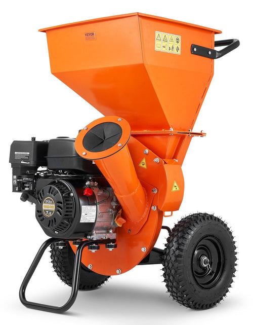 Load image into Gallery viewer, Wood Chipper Shredder Mulcher 7HP Heavy Duty Gas Powered 3' 212cc 4.1 kW
