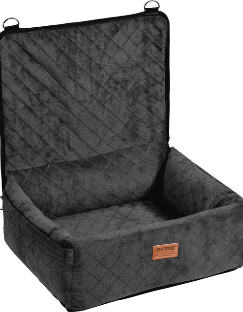 Load image into Gallery viewer, Dog Booster Car Seat Pet Car Seat for Small Medium Dog up to 40 lbs Black
