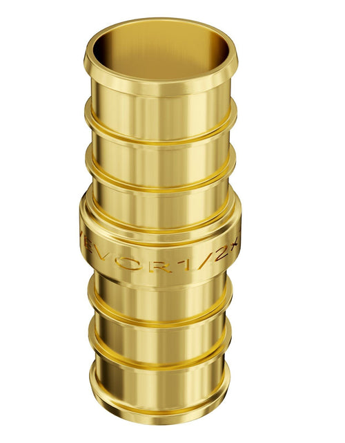 Load image into Gallery viewer, Pipe Fittings 1/2" 50PCS Brass Clamp-style Straight-Through for Air System
