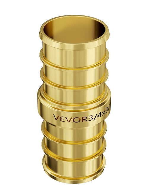 Load image into Gallery viewer, Pipe Fittings 3/4" 50PCS Brass Clamp-style Straight-Through for Air
