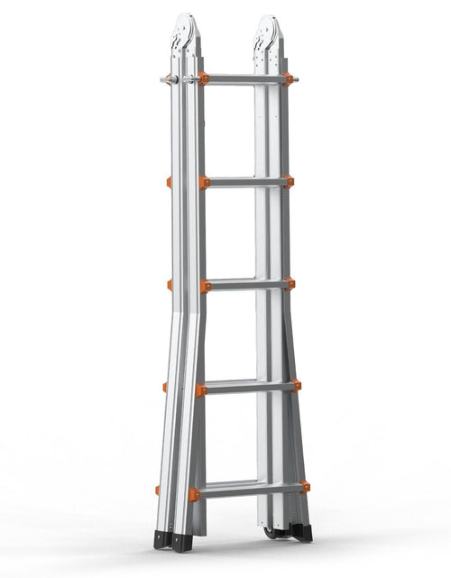 Load image into Gallery viewer, Telescoping Ladder A Frame 19 FT Extension Multi-Function for Homework
